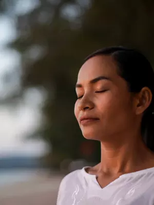Meditation activity resort Phuket